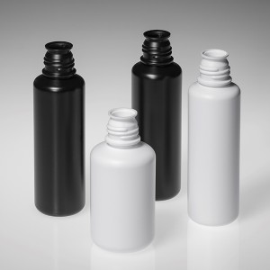 32 oz. Natural HDPE Plastic Bullet Bottle, 28mm 28-410