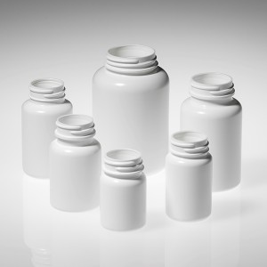 WHITE 16oz HDPE Plastic Jar 89/400 - Liquid Bottles LLC